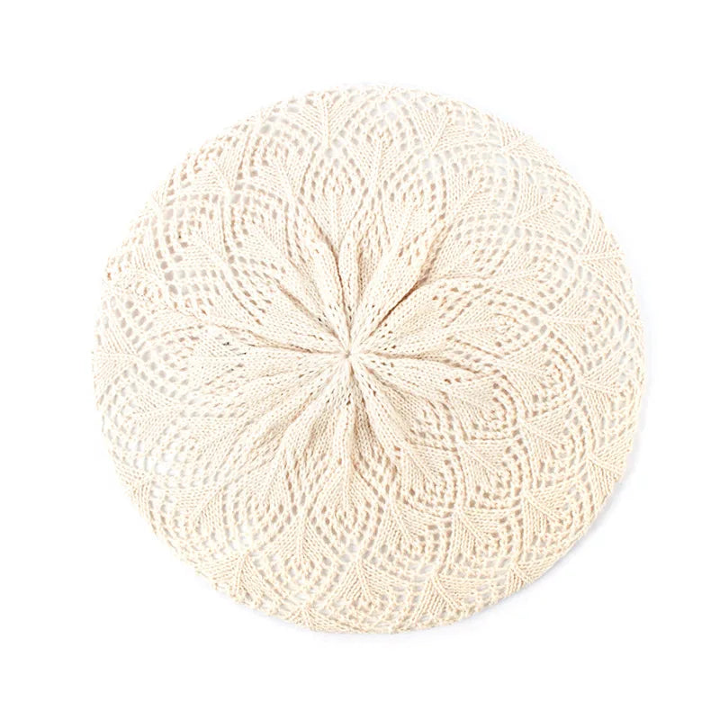 Lightweight Knitted Beret – Stylish & Breathable Hat for Women only £6.99 from Berets Etc