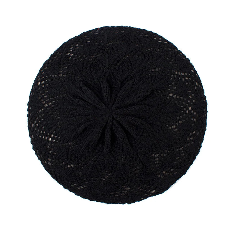 Lightweight Knitted Beret – Stylish & Breathable Hat for Women only £6.99 from Berets Etc