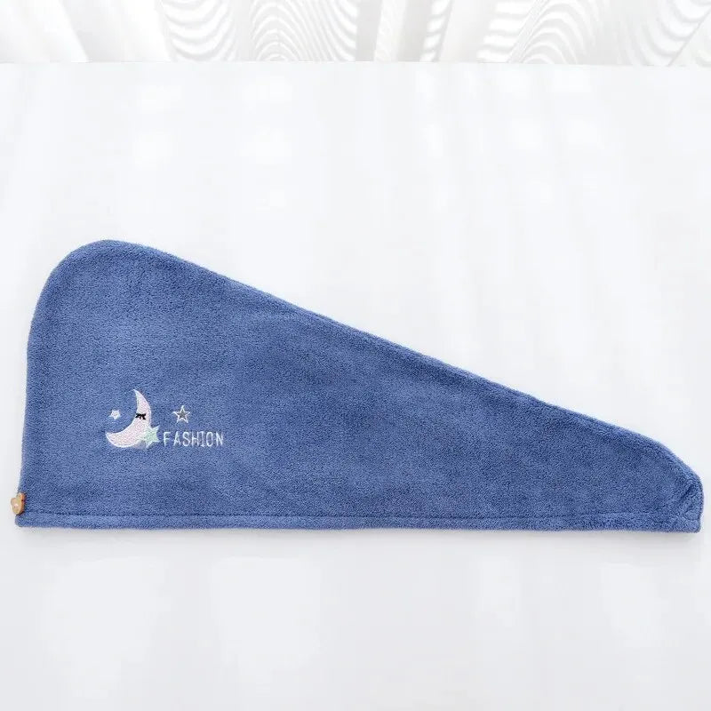 Quick-Dry Hair Towel Wrap - Super Absorbent & Soft only £5.99 from Berets Etc