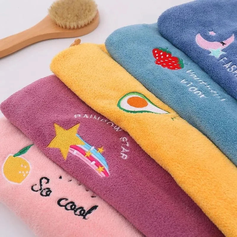 Quick-Dry Hair Towel Wrap - Super Absorbent & Soft only £5.99 from Berets Etc