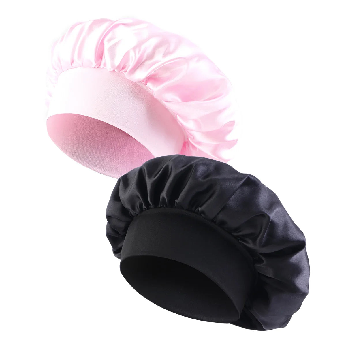 Luxury Satin Sleep Bonnet – Wide-Brimmed & Gentle on Hair only £7.99 from Berets Etc