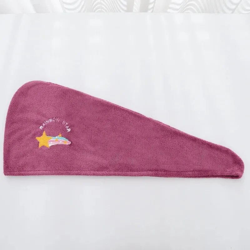 Quick-Dry Hair Towel Wrap - Super Absorbent & Soft only £5.99 from Berets Etc