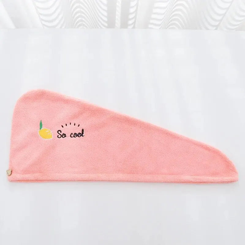 Quick-Dry Hair Towel Wrap - Super Absorbent & Soft only £5.99 from Berets Etc